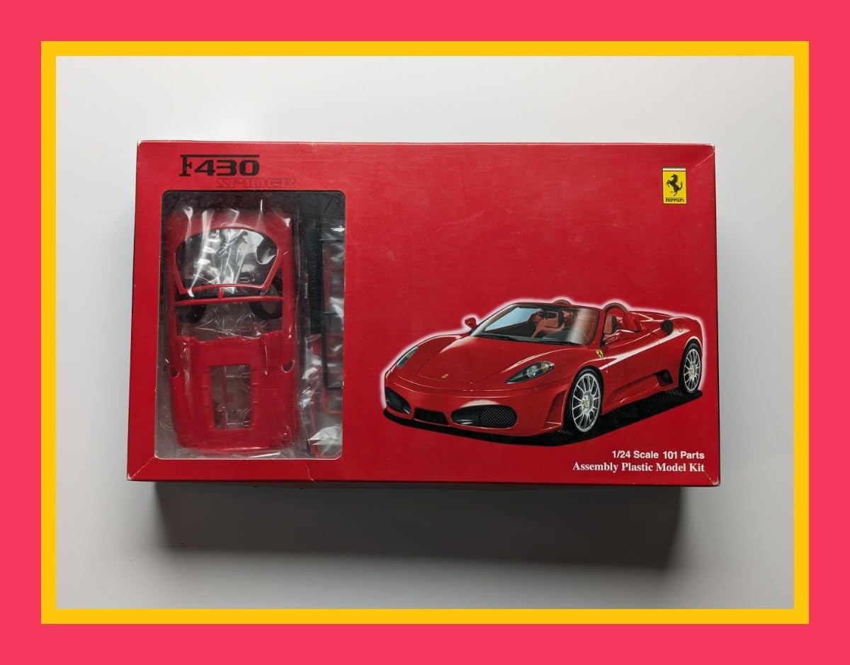 1/24 フジミ フェラーリ F430 スパイダー オプションパーツ付き 1/24 フェラーリ F430スパイダー オプションパーツ付き【RS31